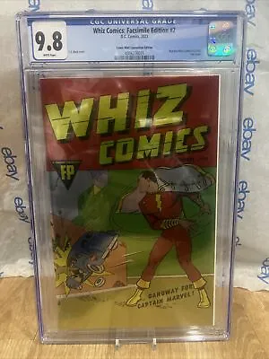 Buy Whiz Comics 2 Facsimile Megacon Foil Exclusive CGC 9.8! New Slab • 38.13£