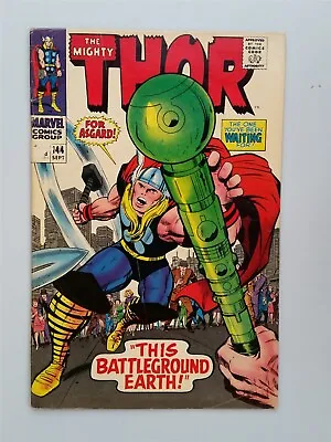 Buy Thor Mighty #144 Vg (4.0) September 1967 Marvel Comics ** • 12.99£