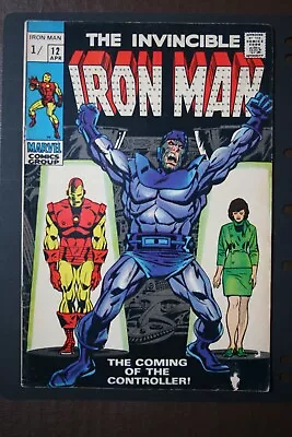 Buy Marvel Comics. The Invincible IRON MAN. No. 12 April 1969.  • 10£