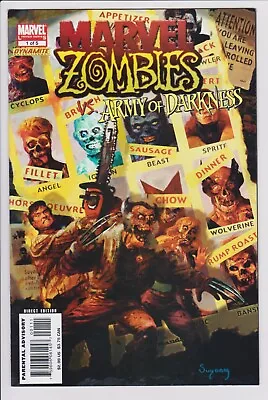 Buy Marvel Zombies Vs Army Of Darkness 1 Uncanny X Men 141 Homage • 14.22£