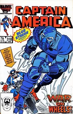 Buy Captain America #318 VF 8.0 1986 Stock Image • 6.01£