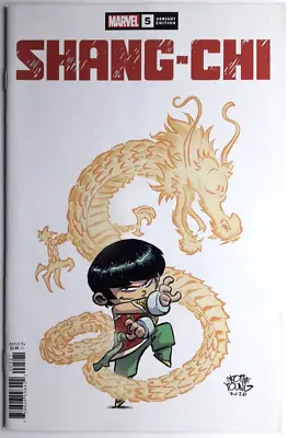 Buy SHANG-CHI #5 Bagged MARVEL COMICS Skottie Young Variant Cover New 1st Printing • 8£