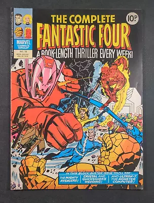 Buy Marvel Comics - The Complete Fantastic Four - Issue No 18 January 1978 • 5.95£