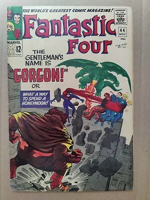 Buy Marvel Comics (1965 Silver Age) Fantastic Four #44 VG 1st Appearance Gorgon • 30.83£