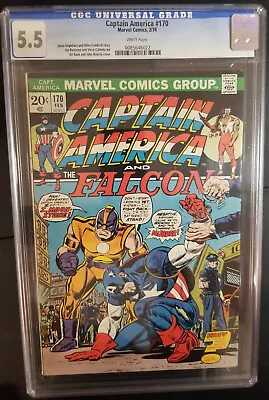 Buy Captain America 170 CGC 5.5 • 122.73£