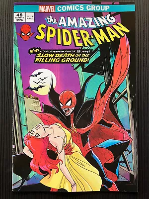 Buy Amazing Spider-man #48 - Vampire Homage Variant - 1st Print - Marvel (2024) • 4.42£