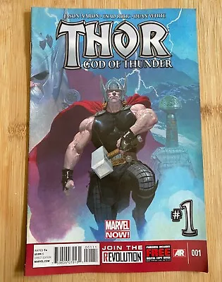 Buy Thor God Of Thunder #1 1st Print Jason Aaron 2013 Godbutcher • 15£