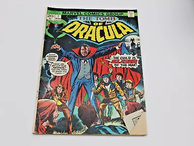 Buy Tomb Of Dracula 7 (Marvel 1972) First Appearance Of Quincy Harker • 19.73£