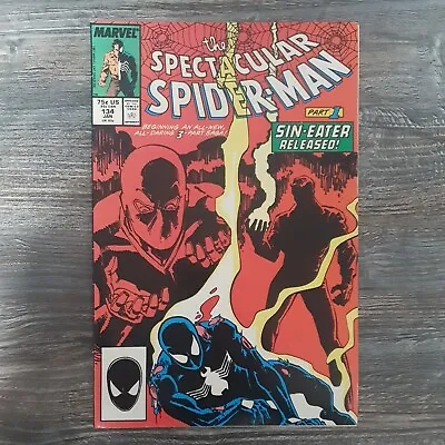 Buy The Spectacular Spiderman #134 | Marvel Comics 1987 • 2£