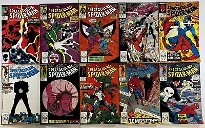 Buy Spectacular Spider-Man #134-235 Marvel 1988 Lot Of 99 NM • 308.61£