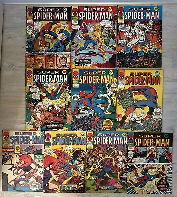 Buy Spider-man Comics Weekly 261 262 263 264 265 266 - 270 Vintage Marvel UK 1978 • 34.99£