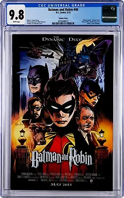 Buy Batman And Robin #40 CGC 9.8 (May 2015, DC) Tommy Lee Edwards Variant Cover Art • 67.29£