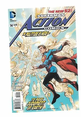 Buy DC Comics Superman Action Comics No. 14 January 2013  $3.99 USA  The New 52! • 2.99£