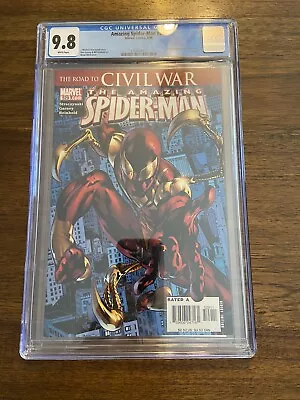 Buy CGC 9.8 Amazing Spider-Man #529 1st Appearance Iron-Spider 4/06 • 217.68£