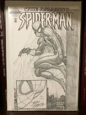Buy Amazing Spider-Man #1 Authentix DF Head Sketch D. Forces Romita Sr 56/300😍😍💕 • 1,142.28£