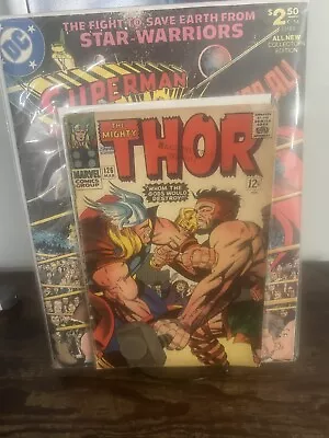 Buy The Mighty Thor #126 Marvel Comics 1966 Silver Age Hercules Jack Kirby Stan Lee • 36.49£