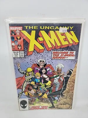 Buy Uncanny X-men #219 Marauders Appearance *1987* 7.5 • 3.95£
