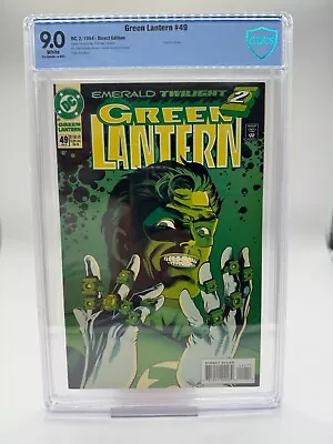 Buy GREEN LANTERN # 49, DC Comics, Graded 9.0 CBCS • 27.98£
