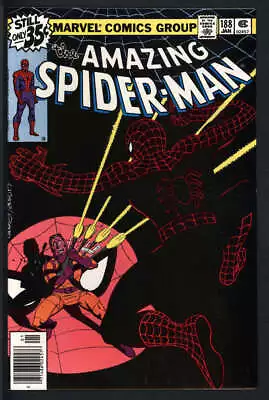 Buy Amazing Spider-man #188 9.2 // 2nd Appearance Of Jigsaw Marvel Comics 1979 • 35.98£
