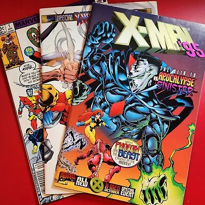 Buy Obnoxio The Clown Vs X-Men, X-Men 95 #1, Uncanny X-Men #325 Special Anniv. Fine • 7.88£