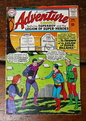 Buy Adventure Comics #331 - 1965 DC Comics Silver Age Legion Of Superheroes - GD/VG • 7.96£