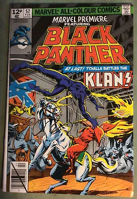 Buy Marvel Premiere #52. 1980.  Featuring Black Panther. Marvel Comics. • 10£