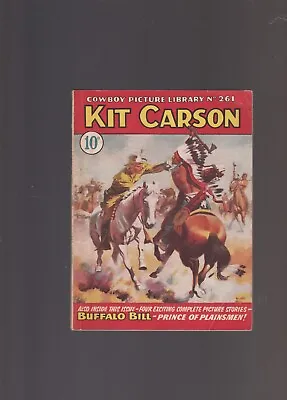 Buy Cowboy Picture Library # 261. Kit Carson. 2 Pgs Of Pat Nichol.    Copy # 2 • 5£