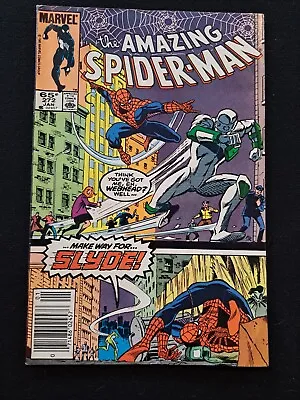 Buy Amazing Spider-Man 272 Marvel Comics 1986 Newsstand 1st Appearance Slyde • 6.35£