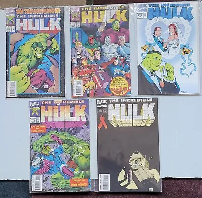 Buy The Incredible Hulk Issues # 416 - # 420 - All NEAR MINT - Never Opened  • 14.48£
