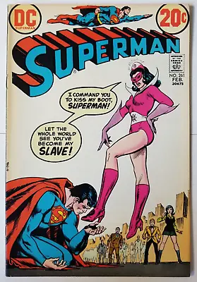 Buy Superman Issue #261 VF (1973, DC Comics Lot) Star Sapphire Dominatrix Cover • 88.94£