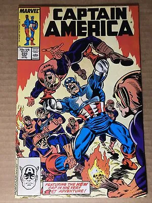 Buy Captain America 335 Marvel 1987 NM 1st Team Appearance Of The Watchdogs • 6.40£