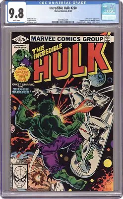 Buy Incredible Hulk #250 CGC 9.8 1980 4344832005 • 299.72£