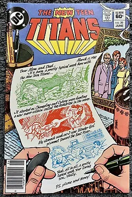 Buy New Teen Titans #20 KEY 1st Appearance The Disruptor George Perez 1982 DC Comics • 3.22£