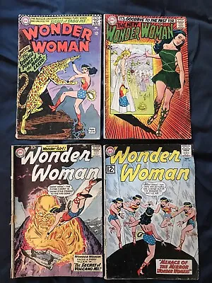 Buy WONDER WOMAN Lot Of 4 Comics: #120, 134, 167, 179: AVG GD • 64.03£