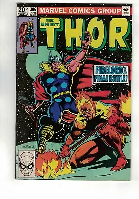 Buy Thor #306 | Marvel 1981 | Air-Walker & Firelord • 2.50£