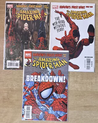 Buy Amazing Spider-man #565-567 Kraven's First Hunt | Guggenheim Jimenez Marvel • 20.01£