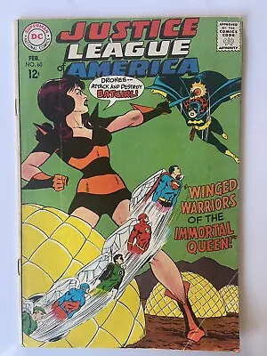 Buy Justice League Of America #60 (dc 1968) Silver Age Batgirl Cover And Appearance • 12.64£