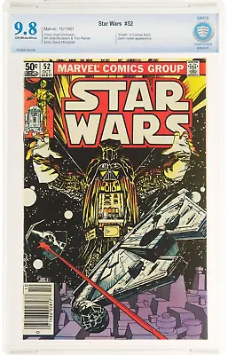 Buy Star Wars #52 NEWSSTAND CBCS 9.8 1981 OWWhite 1ST APPEARANCE OF ARON LADY Nt CGC • 199.46£