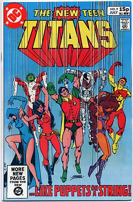 Buy New Teen Titans #9 (dc 1981) Vf/nm First Print • 16.99£