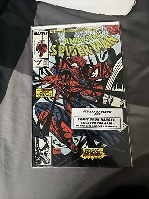 Buy Marvel Comics The Amazing Spider-Man #317 4th App Of Venom • 30£