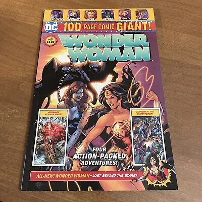Buy Wonder Woman #3 100 Page Comic Giant 2019 Batman The Flash 4 Action Stories  • 4£
