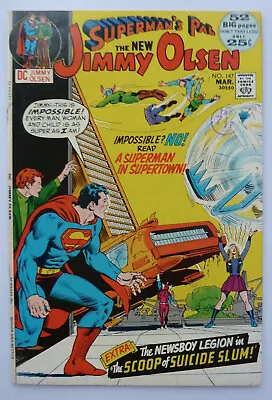 Buy Superman’s Pal The New Jimmy Olsen #147 -  DC Comics March 1972 VF+ 8.5 • 19.95£