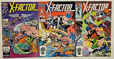 Buy Marvel Comics Early X-Factor Lot 3 Key Issues 7 8 9 Good Grade GD/VG • 0.99£