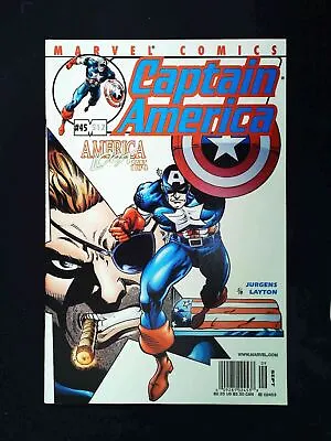 Buy Captain America #45 (3Rd Series) Marvel Comics 2001 Vf+ Newsstand • 13.44£