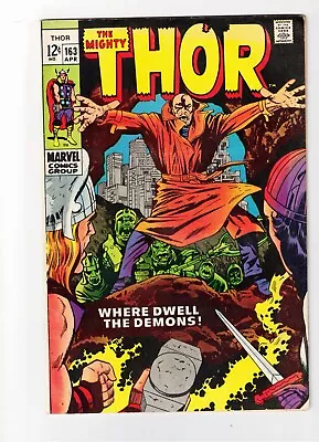 Buy The Mighty Thor #163 Apr 1969, Marvel • 19.77£