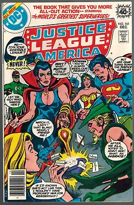 Buy Justice League Of America 161  Zatanna Joins The JLA   VF  1978 DC Comic • 7.87£