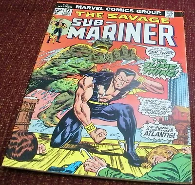 Buy Sub-Mariner # 72 Sept 1974 Marvel Namor • 11.86£