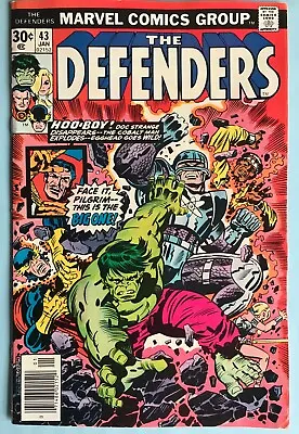 Buy The Defenders #43 Marvel Comics 1977 Kirby, Milgrom Bronze Age • 5.53£