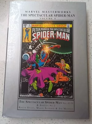 Buy MARVEL MASTERWORKS: THE SPECTACULAR SPIDER-MAN VOL 4 HC - Roger Stern 1302929437 • 49.99£