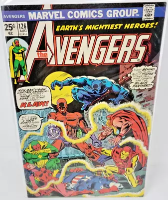 Buy Avengers #126 Klaw & Solarr Appearance *1974* 8.0 • 9.47£